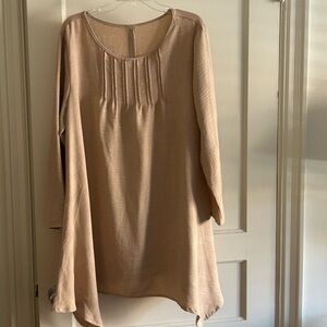 Elegant Tan Women's Top